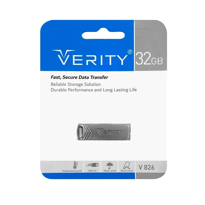 فلش وریتی (verity) مدل V826 ظرفیت 32 گیگابایت — تصویر ۲