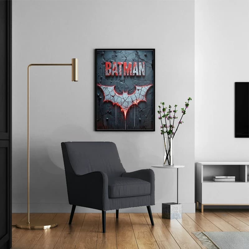 متال پوستر بتمن Batman با کد M-17 — تصویر ۳