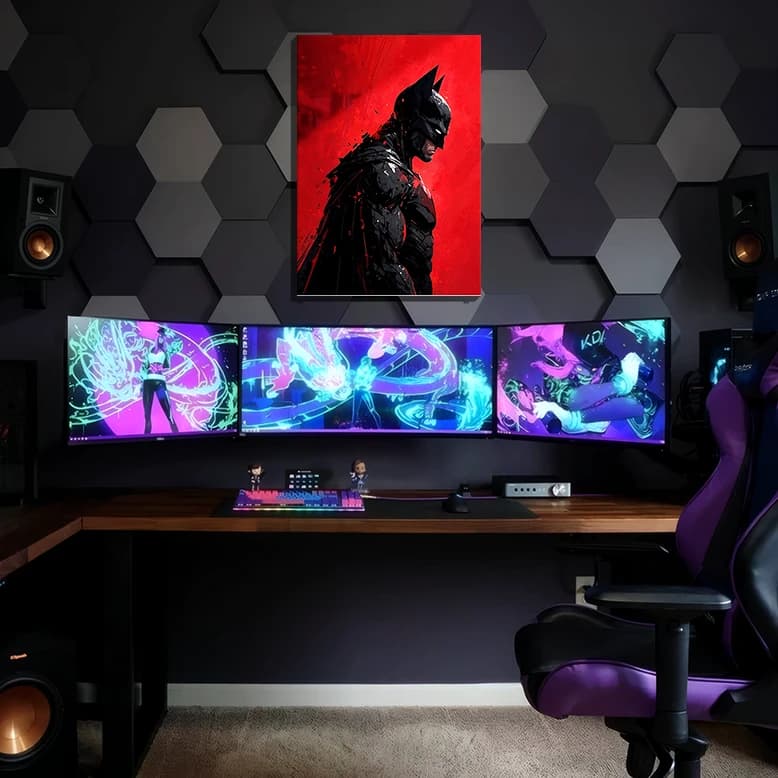 متال پوستر بتمن Batman با کد M-16 — تصویر ۲