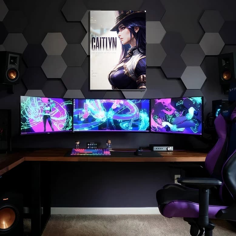 متال پوستر بازی لیگ آف لجندز League of Legends با کد G-60 — تصویر ۲