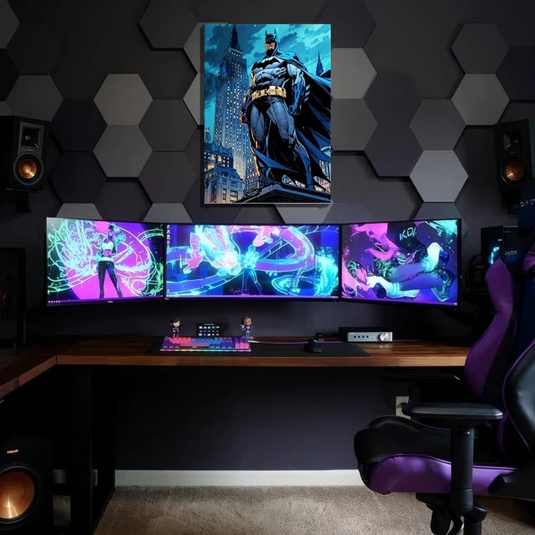 متال پوستر بتمن Batman با کد M-13 — تصویر ۲