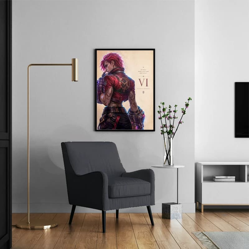 متال پوستر بازی لیگ آف لجندز League of Legends با کد G-58 — تصویر ۳
