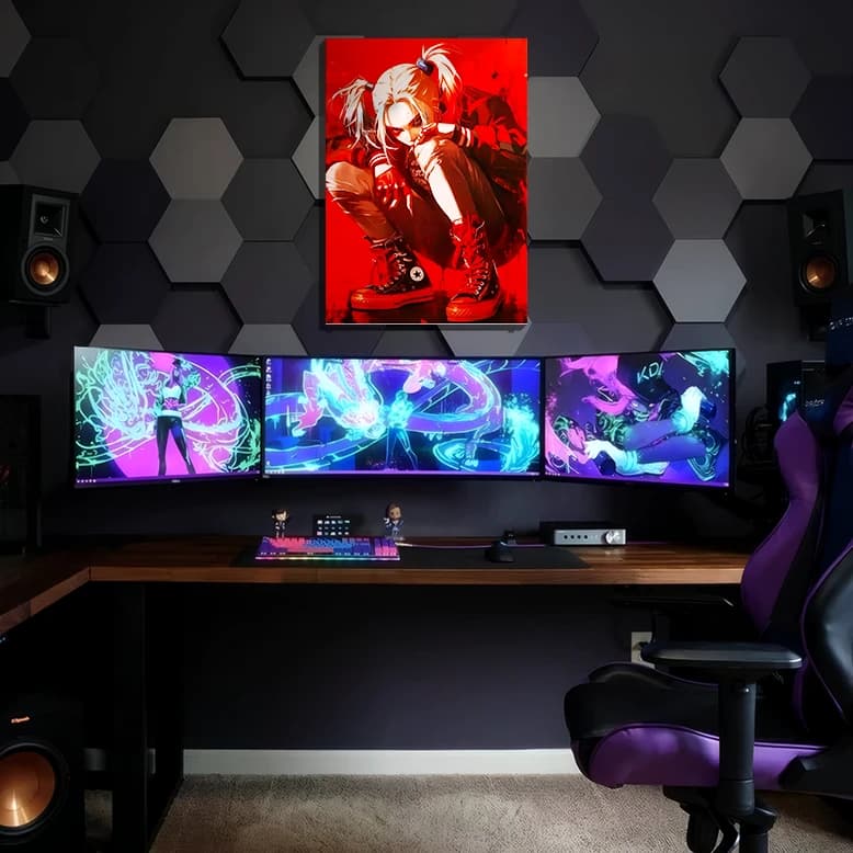 متال پوستر هارلی کوئین Harley Quinn با کد M-09 — تصویر ۲