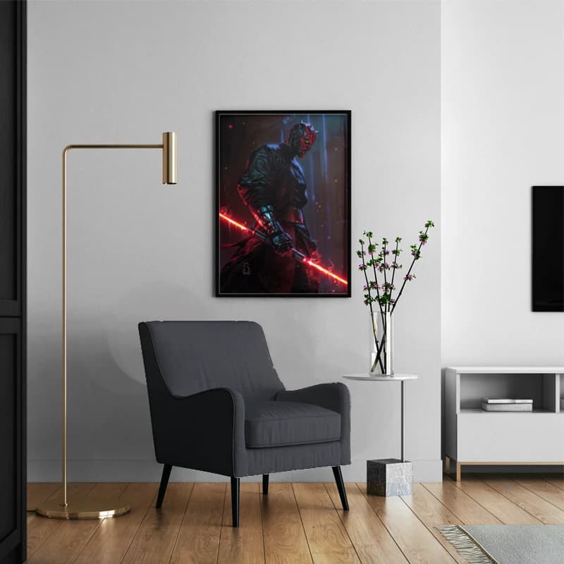 متال پوستر فیلم جنگ ستارگان Star Wars با کد M-08 — تصویر ۳