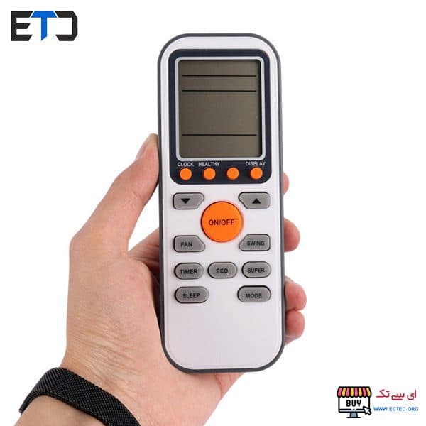 کنترل کولر گازی دکمه نارنجی TCL تی سی ال — تصویر ۳
