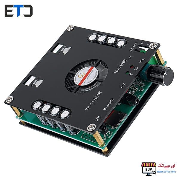 آمپلی فایر 160×2 وات استریو TDA7498E مدل XH-A126 — تصویر ۴
