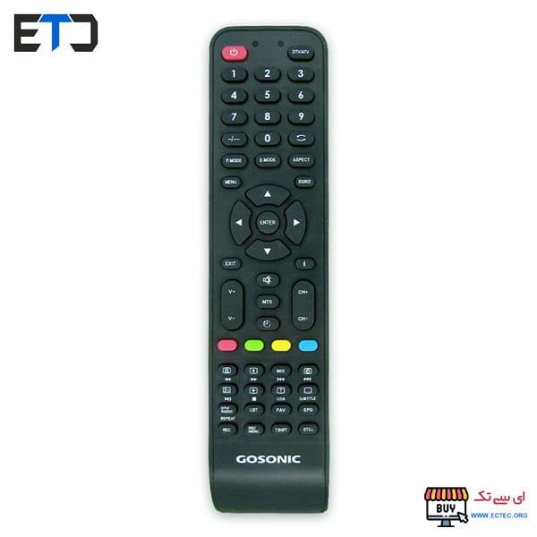 کنترل تلویزیون ال ای دی LED گاسونیک GOSONIC — تصویر ۴