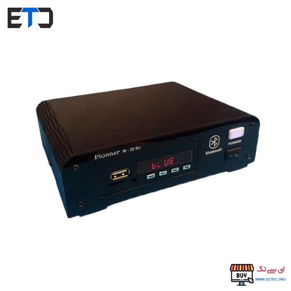 موزیک پلیر 220 ولت USB فلش‌خور بلوتوثی جعبه دار — تصویر ۵