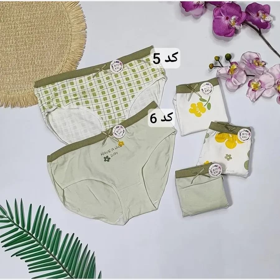 شورت نخی وارداتی راحتی روزمره ضد حساسیت فاق دو لایه سایز XXL — تصویر ۲