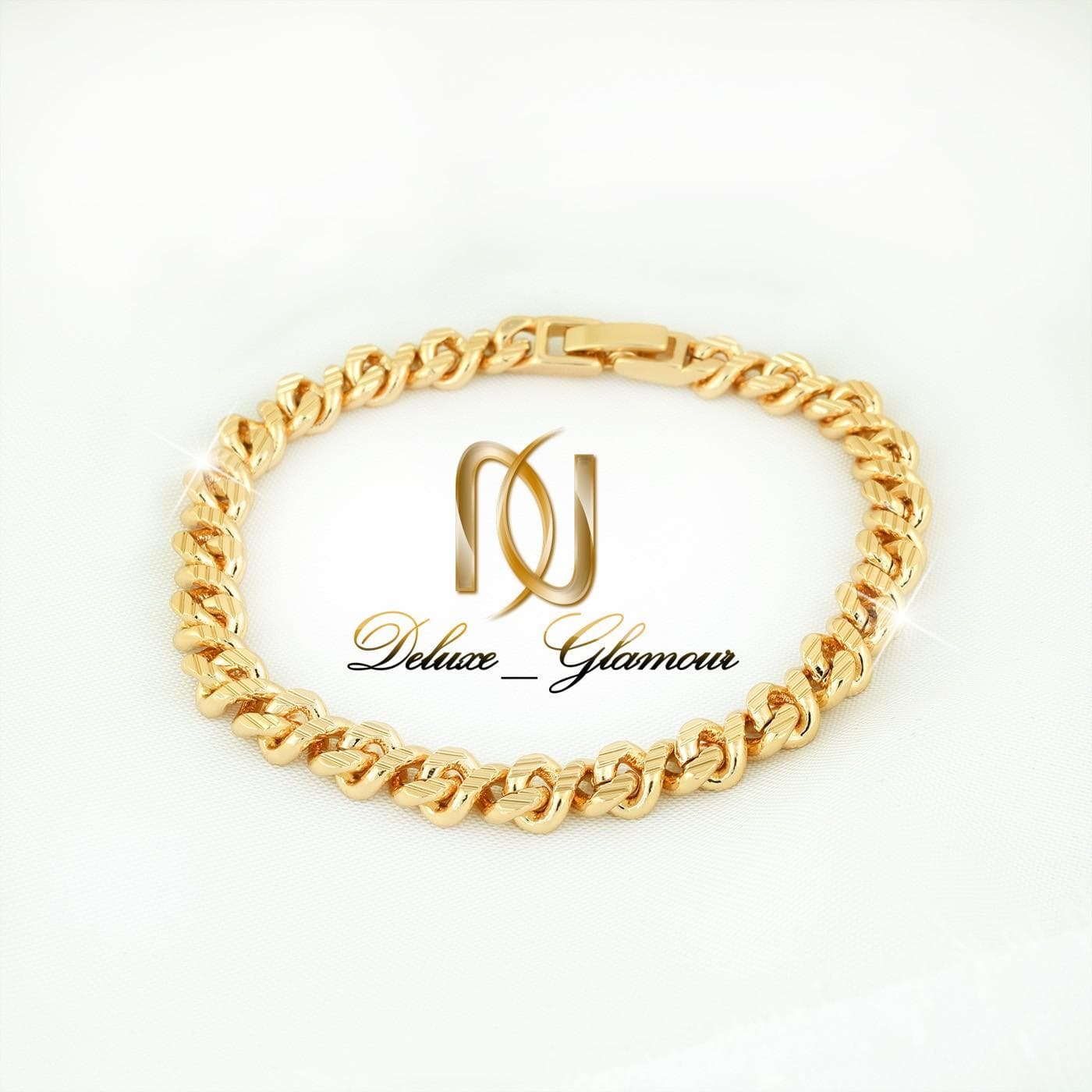 دستبند زنانه ژوپینگ طرح کارتیر شیار دار ds-n267