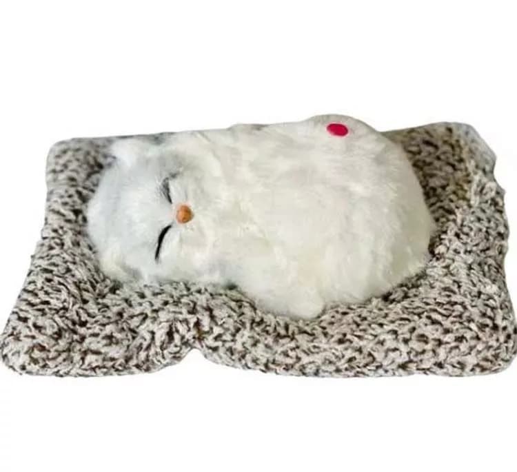 عروسک موزیکال مدل گربه طبیعی