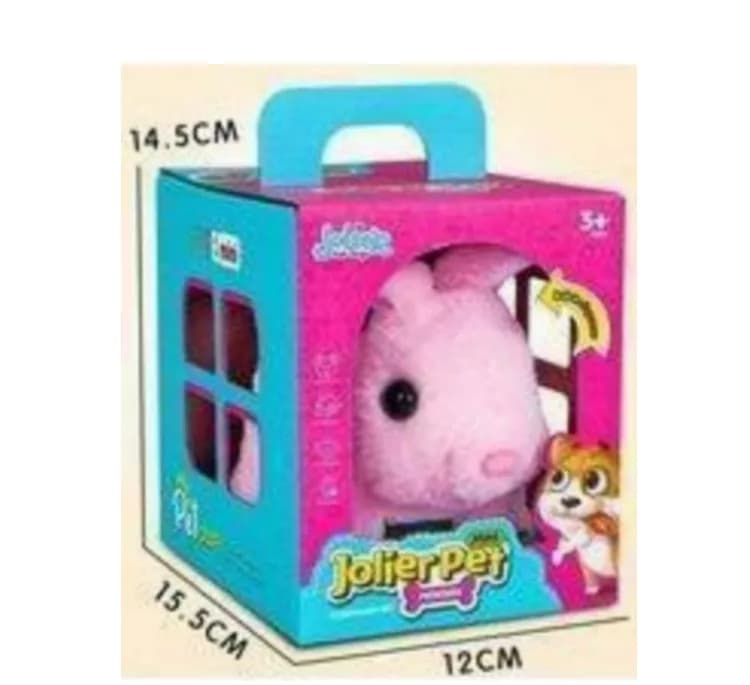 عروسک پولیشی خرگوش موزیکال مدل pet plush کد 1072 — تصویر ۵