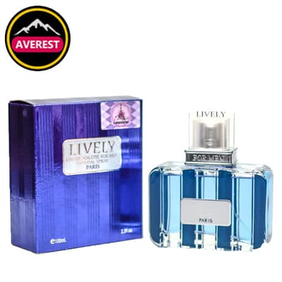 عطر ادکلن لیولی لایولی آبی مردانه Lively for men