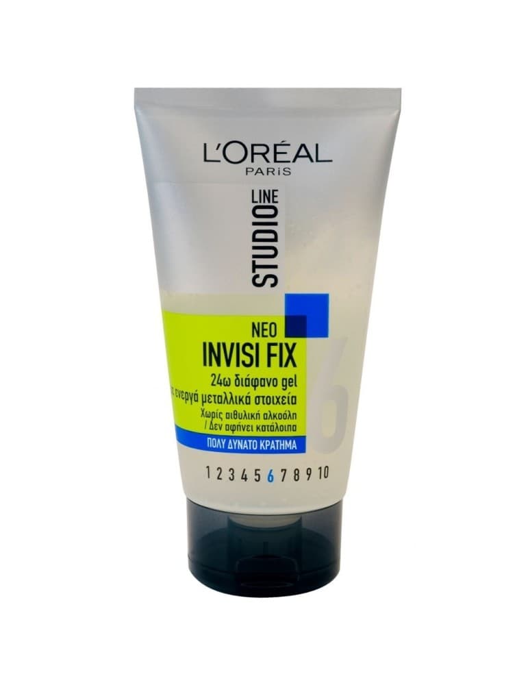 ژل مو لورال 150 میل-یونانیStudio Line-Invisi Fix 6