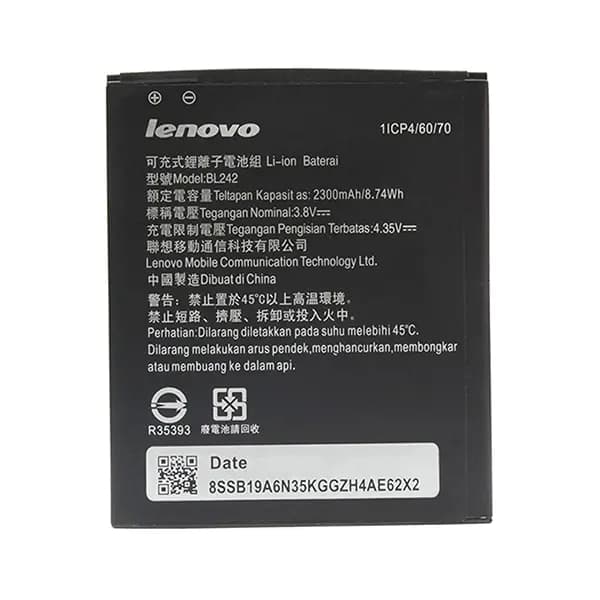 باتری اورجینال گوشی لنوو A6000 مدل BL242