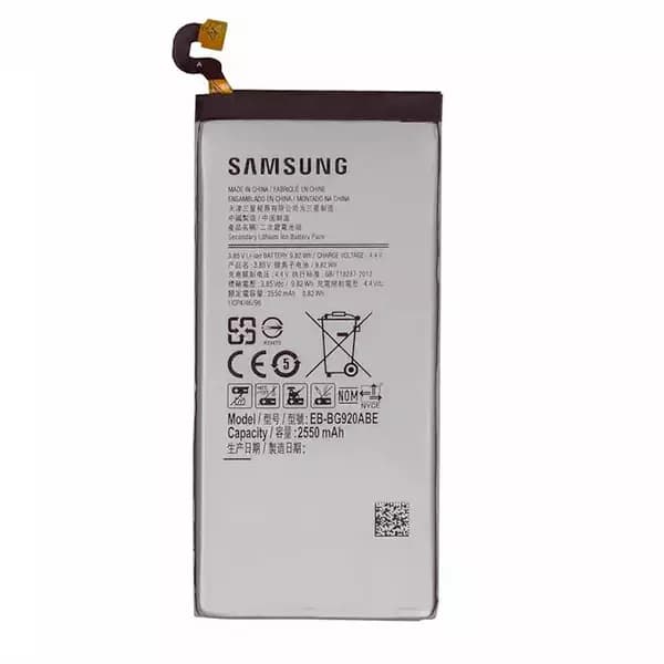 باتری اورجینال گوشی سامسونگ S6 920 مدل EB-BG920ABE