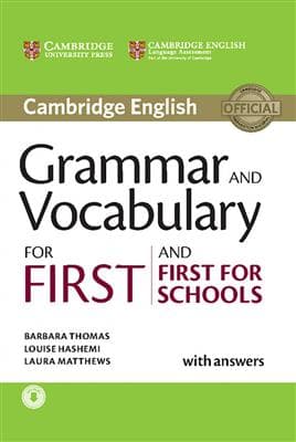 کتاب Grammar and Vocabulary for First and First for School