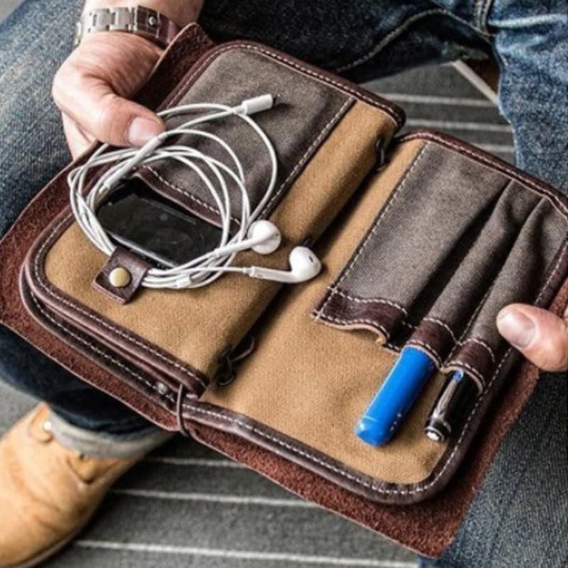 کیف موبایل چرم طبیعی مدل Mobile Bag 42 | سیلوا چرم