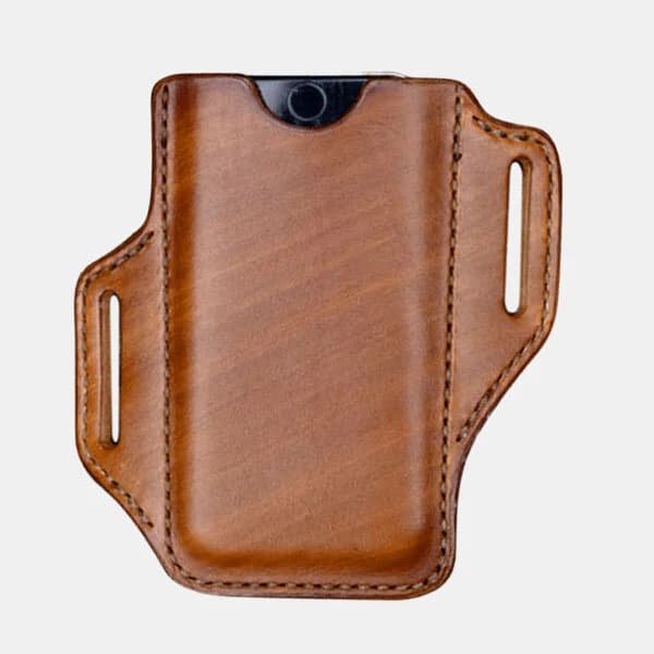 کیف موبایل چرم طبیعی مدل Mobile Bag 37 | سیلوا چرم — تصویر ۲