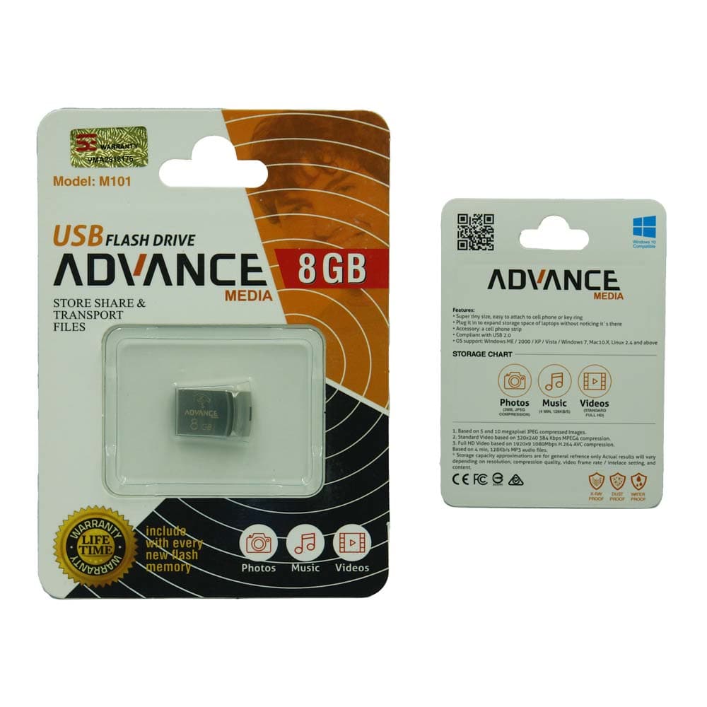 فلش مموری Advans 8Gb مدل M101