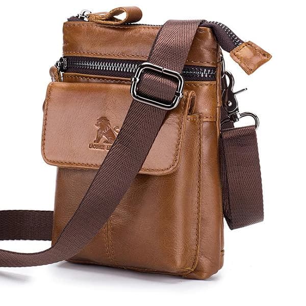 کیف دوشی چرم طبیعی مدل Shoulder Bag 29 | سیلوا چرم — تصویر ۲