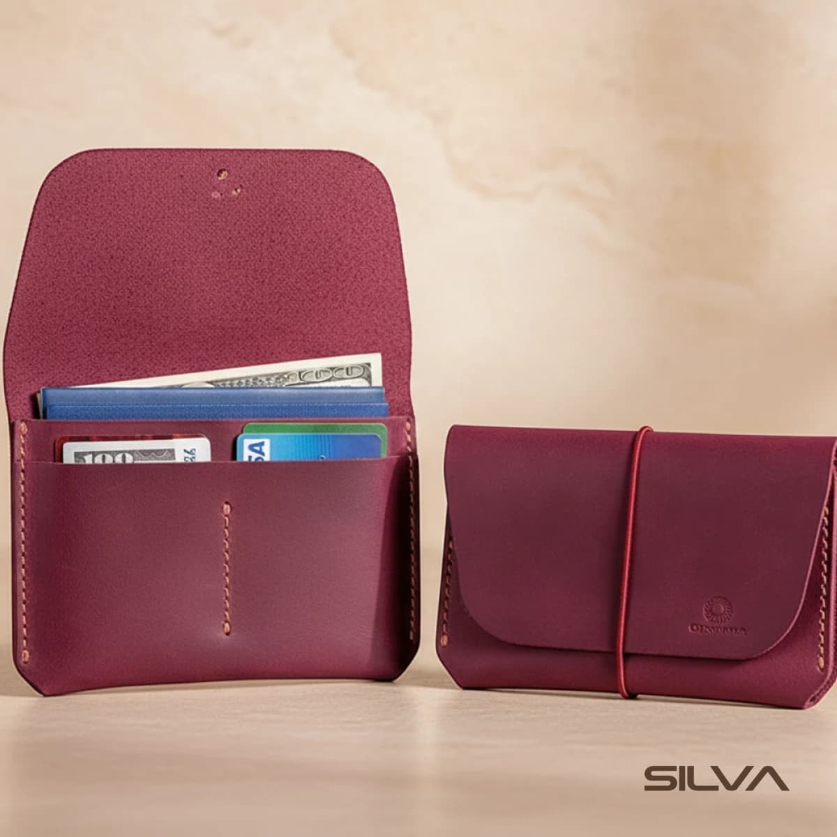 کیف پاسپورت چرم طبیعی مدل Passport Bag 25 | سیلوا چرم — تصویر ۹