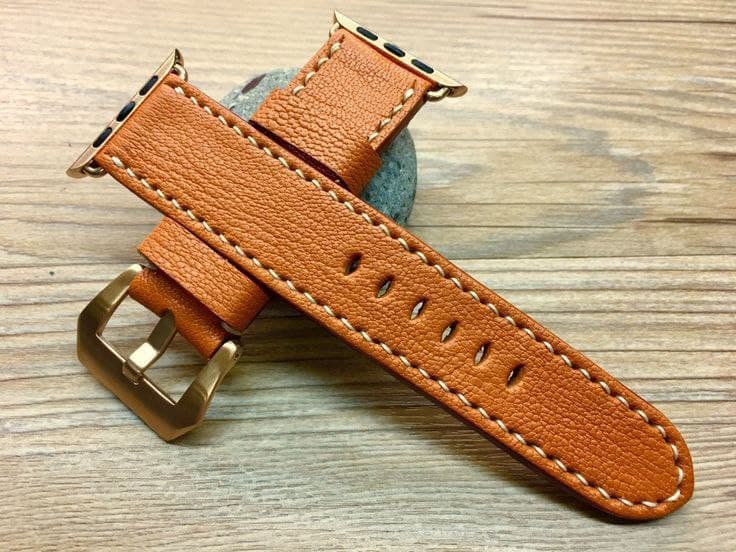 بند ساعت چرم طبیعی مدل Watch Strap 27 | سیلوا چرم — تصویر ۳