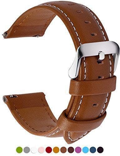 بند ساعت چرم طبیعی مدل Watch Strap 24 | سیلوا چرم — تصویر ۳