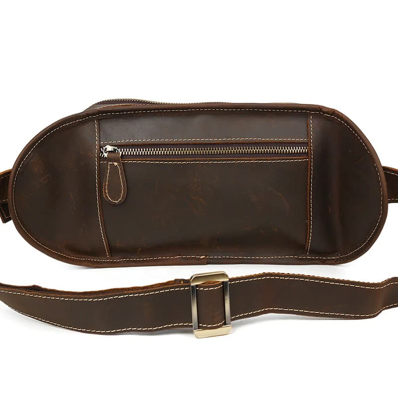 کیف کمری چرم طبیعی مدل Waist Bag 29 | سیلوا چرم — تصویر ۷
