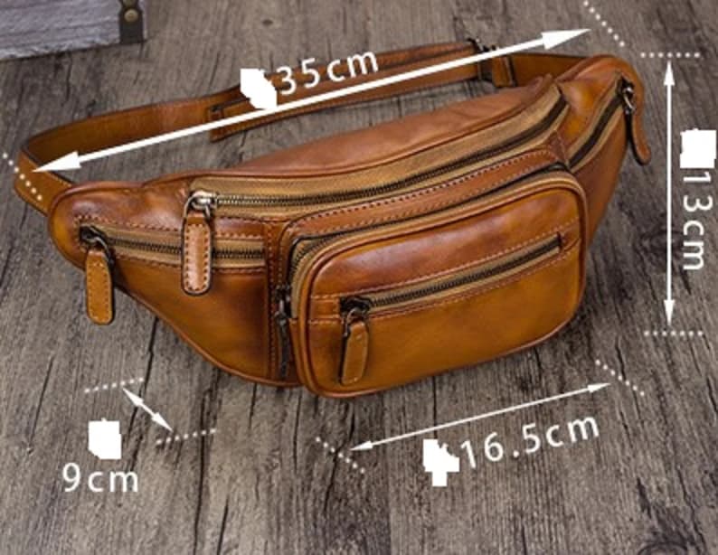 کیف کمری چرم طبیعی مدل Waist Bag 25 | سیلوا چرم — تصویر ۲