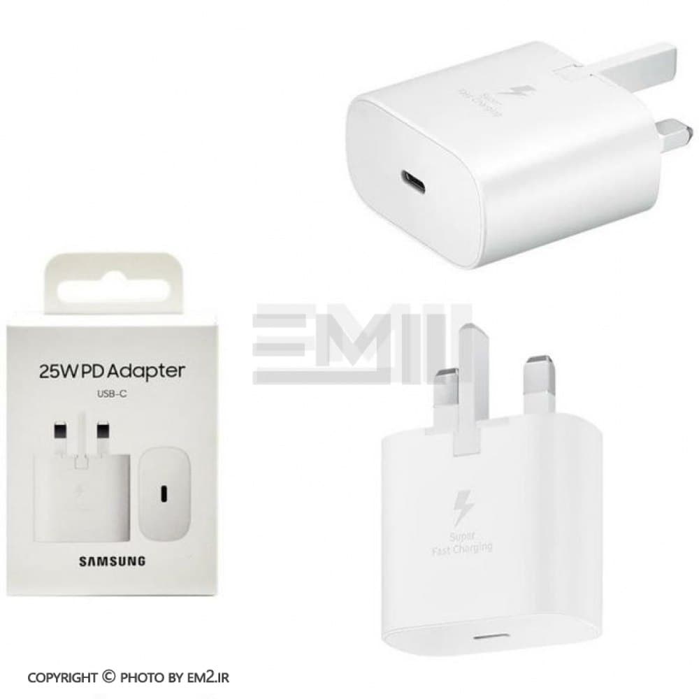 کلگی 3 پین پورت Type-C فست 25W سامسونگ اصل چین 6 ماه گارانتی