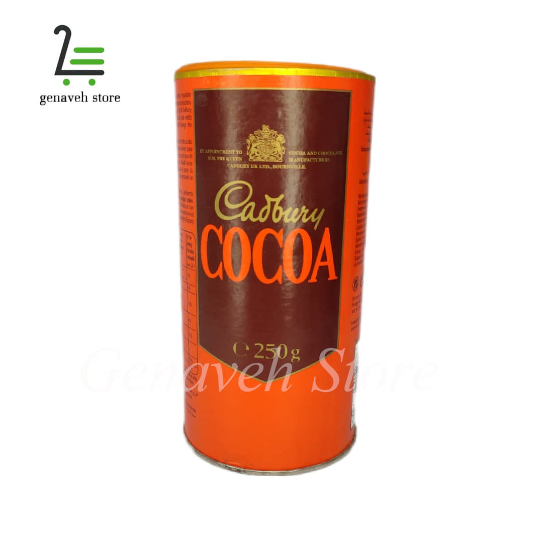 قوطی پودر کاکائو کدبری مدل Cocoa250g
