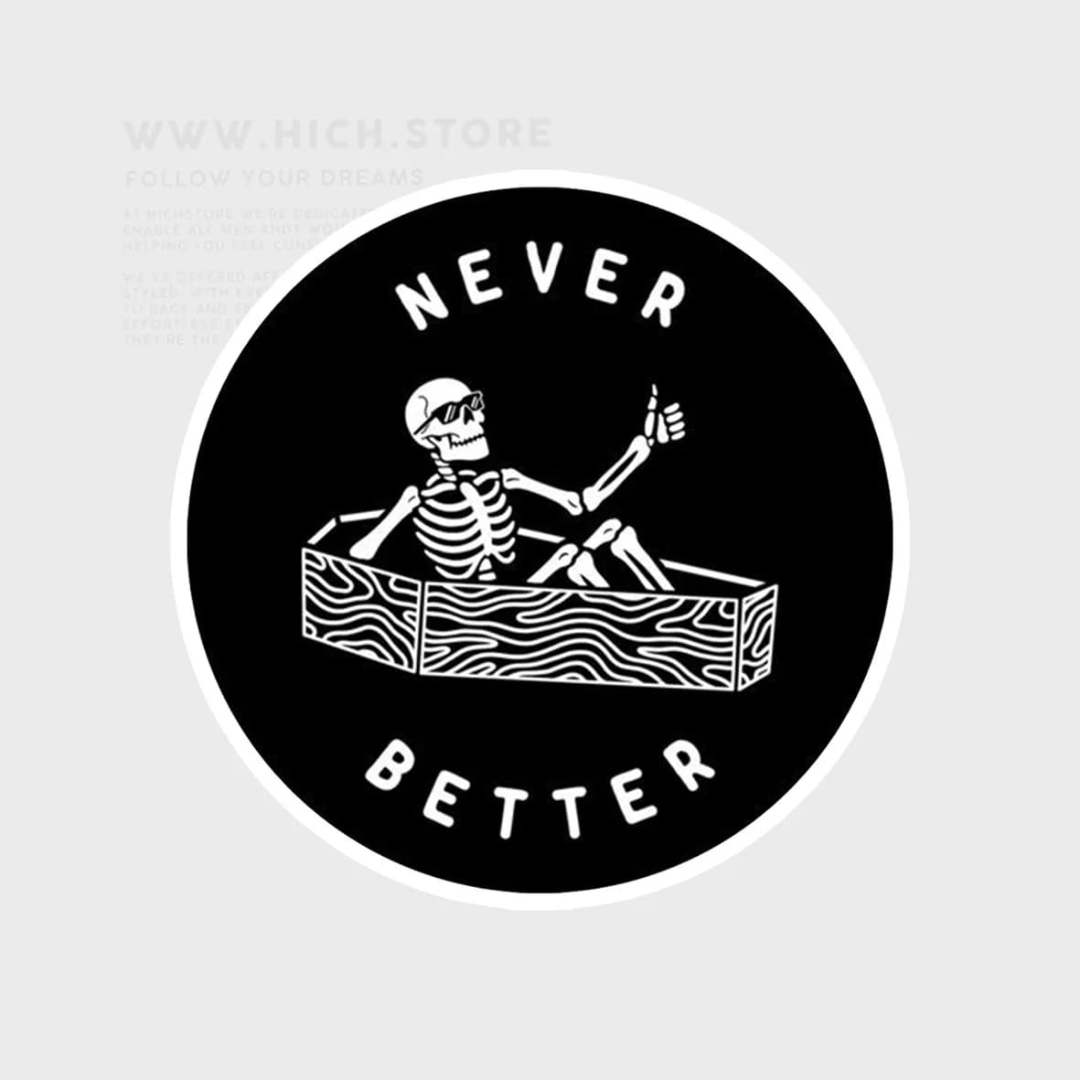 استیکر Never better