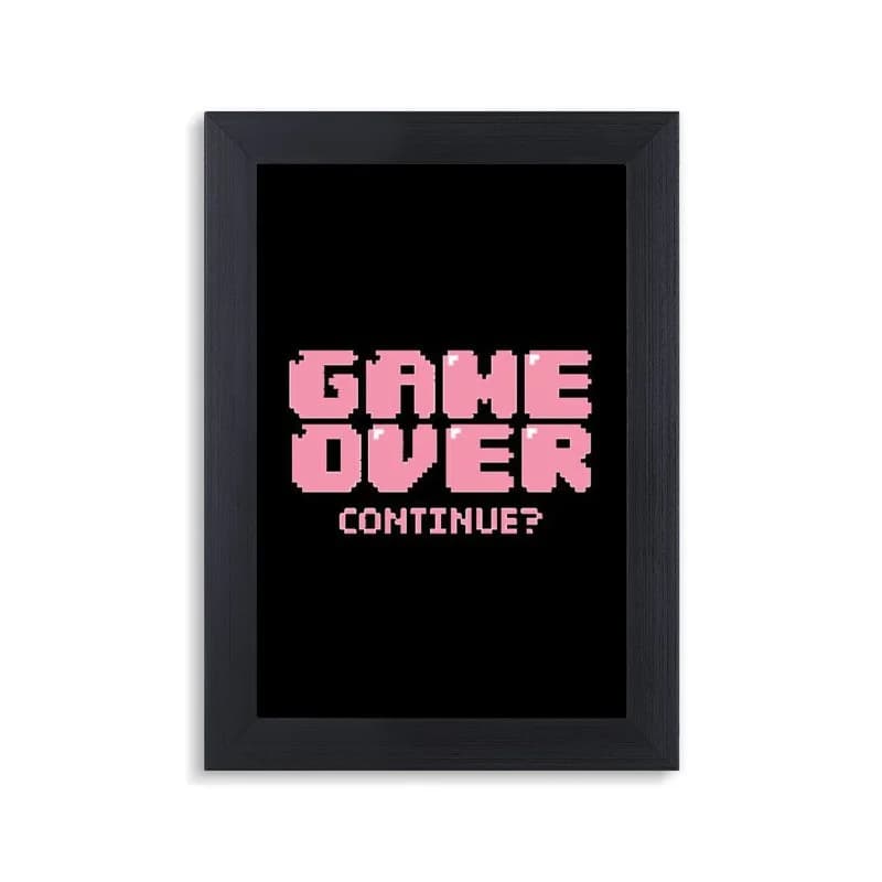 تابلو Game Over