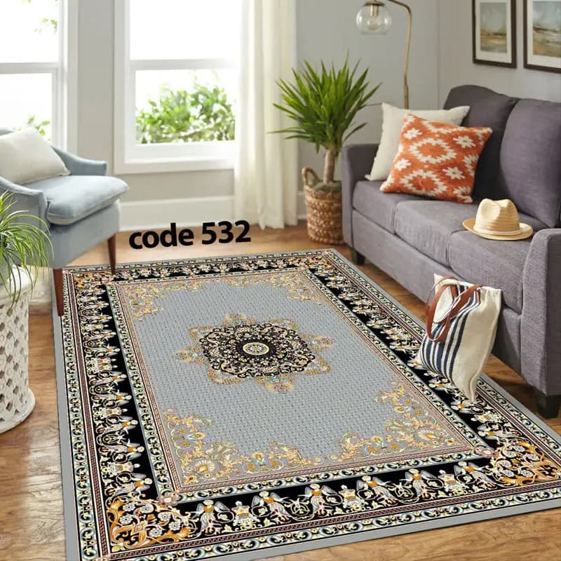 روفرشی کشدار طرح فرش کد FAM-532