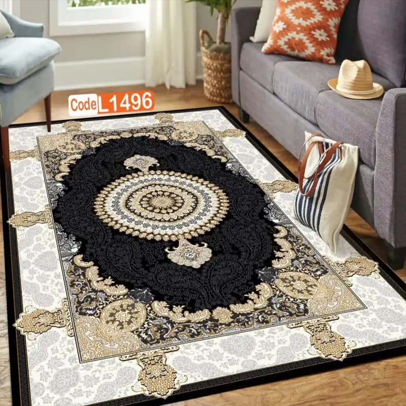 روفرشی مخملی کشدار کد FAM-L 1496