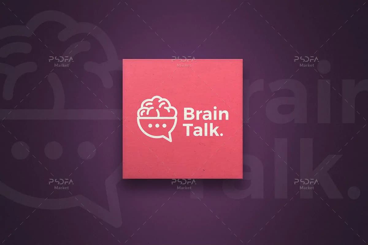 موکاپ کارت ویزیت مربعی یک رو — تصویر ۴