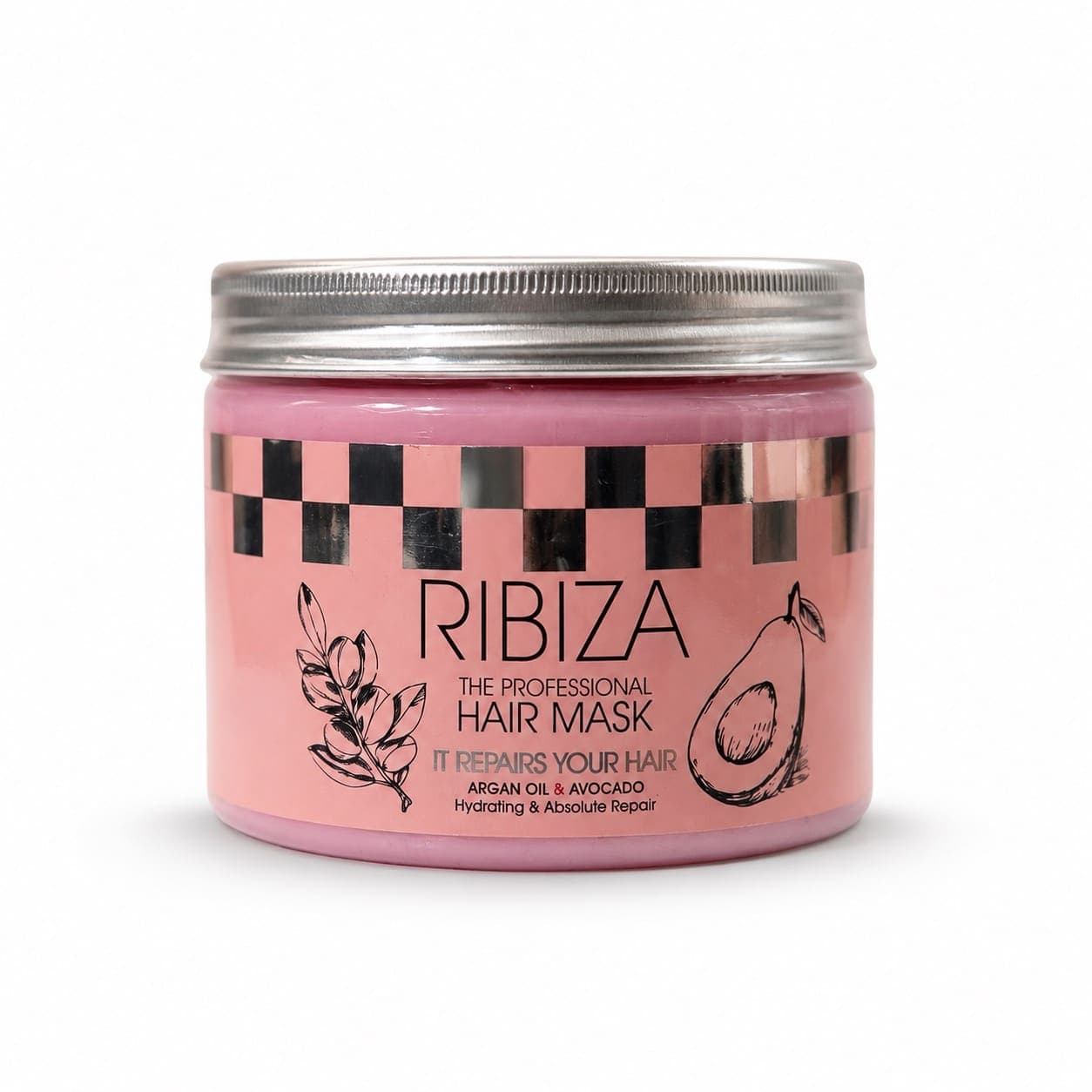 ماسک مو ریبیزا Ribiza داخل حمام 500 گرمی ترمیم کننده بسیار قوی