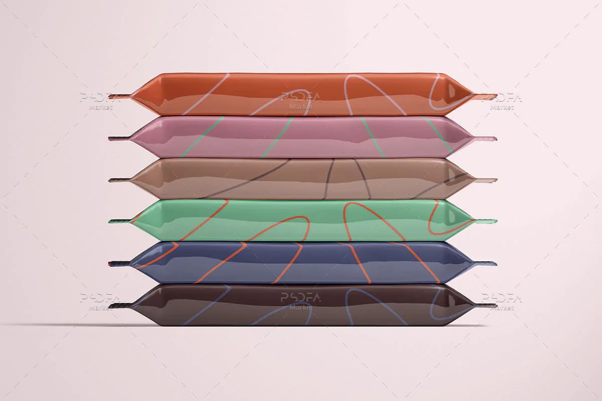 موکاپ بسته بندی بیسکویت و کوکی (اسنک بار) — تصویر ۳