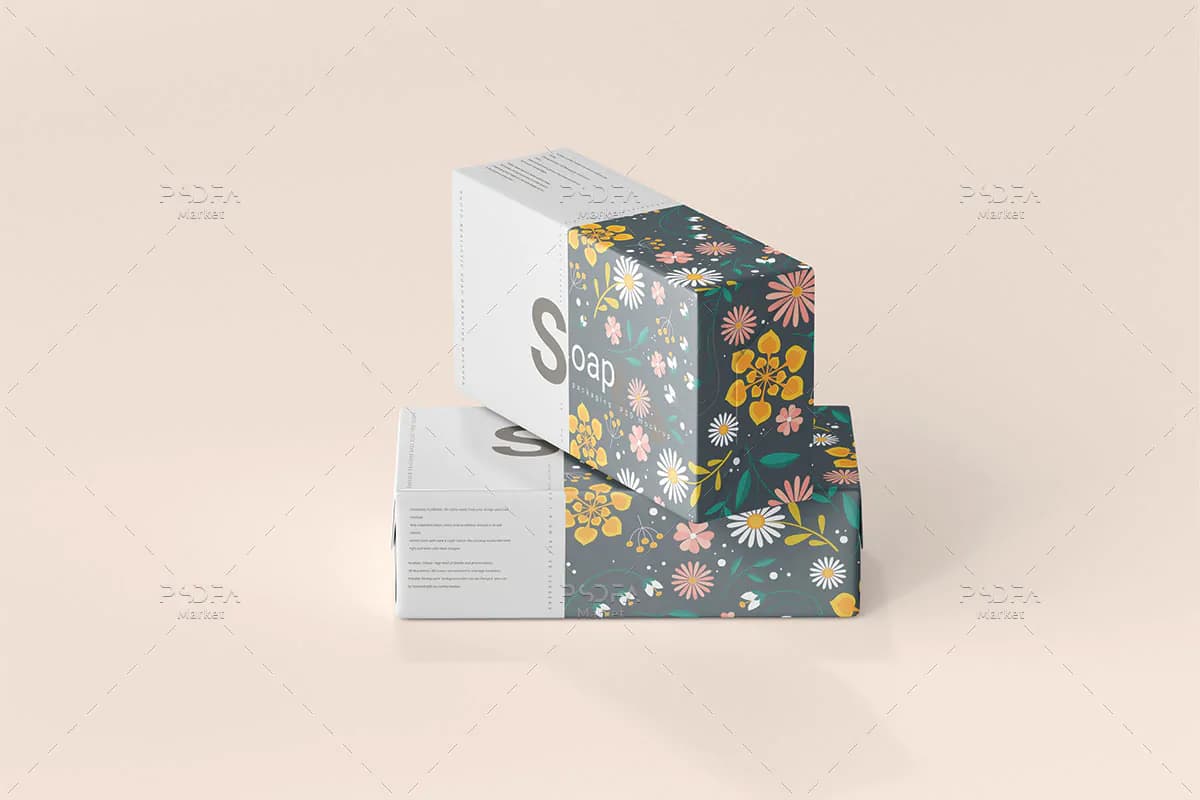 10 موکاپ بسته بندی صابون — تصویر ۵