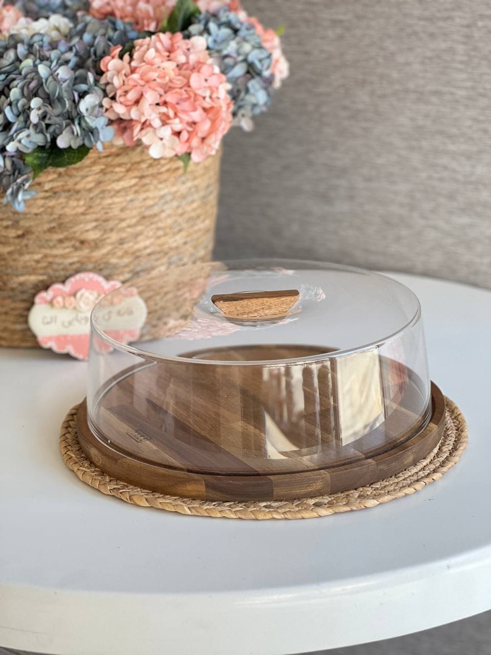 کیک خوری چوبی یاکاوود