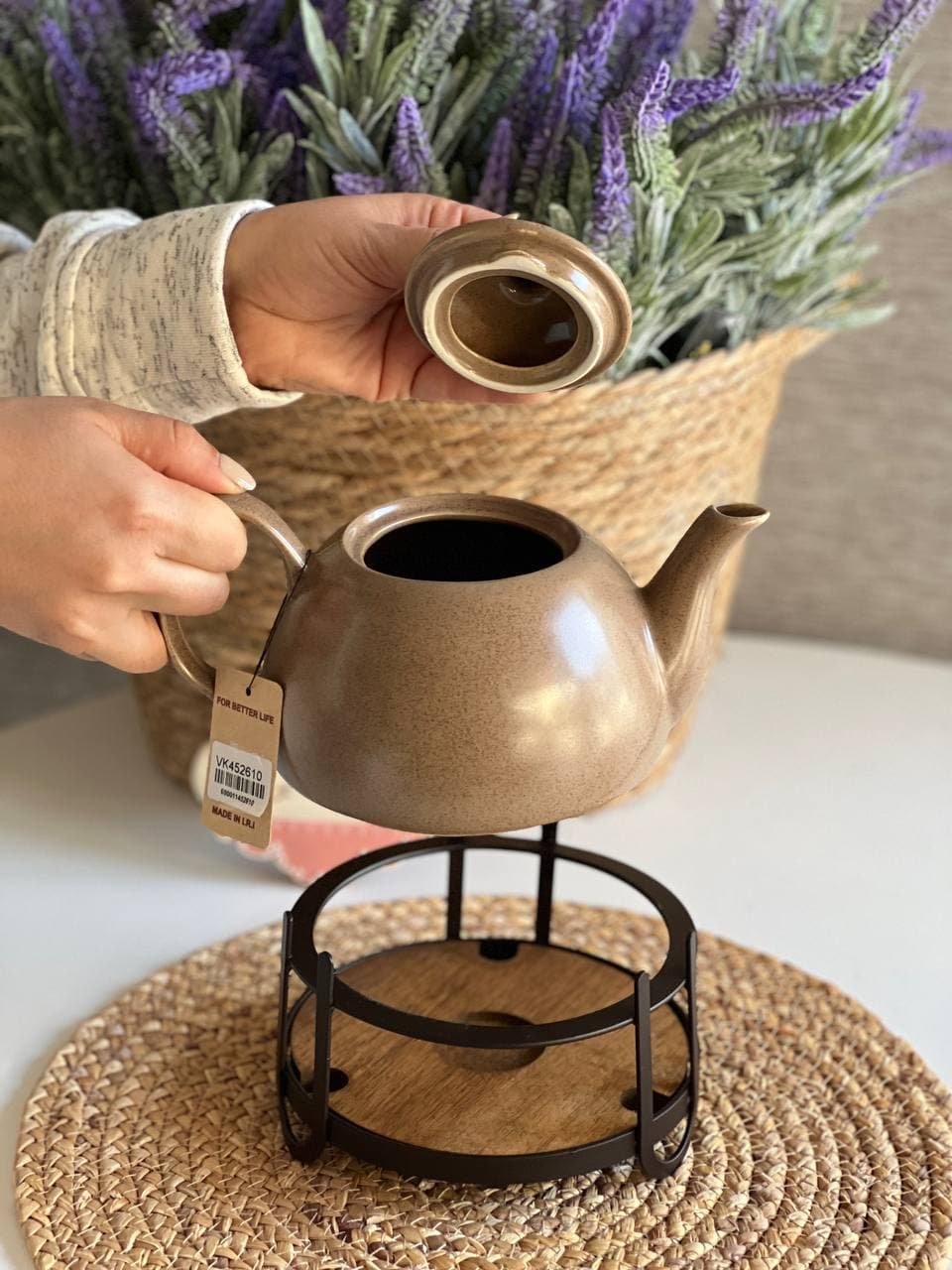 قوری و وارمر بی وی کی BVK طرح مجستیک — تصویر ۳