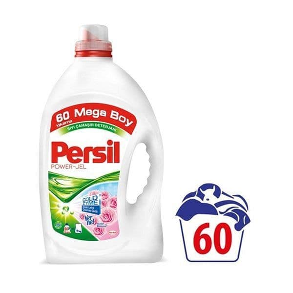 مایع لباسشویی پرسیل 60 بار مصرف ترک