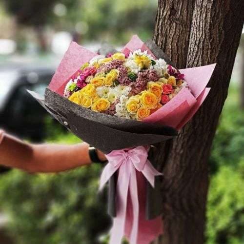 دسته گل برای بانک ملی مدائن 100a1607
