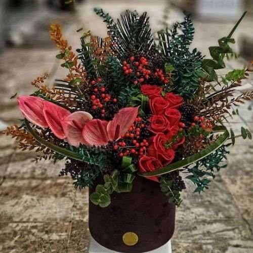 دسته گل برای بانک ملت بهار 100a1578