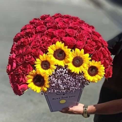 دسته گل برای بانک صادرات نصرت 100a1539