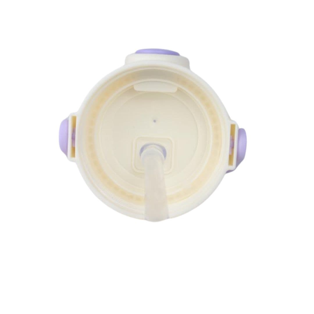 قمقمه استیل طرح کرومی در شیشه دور طلایی گنجایش 700ml کد 4131 — تصویر ۶
