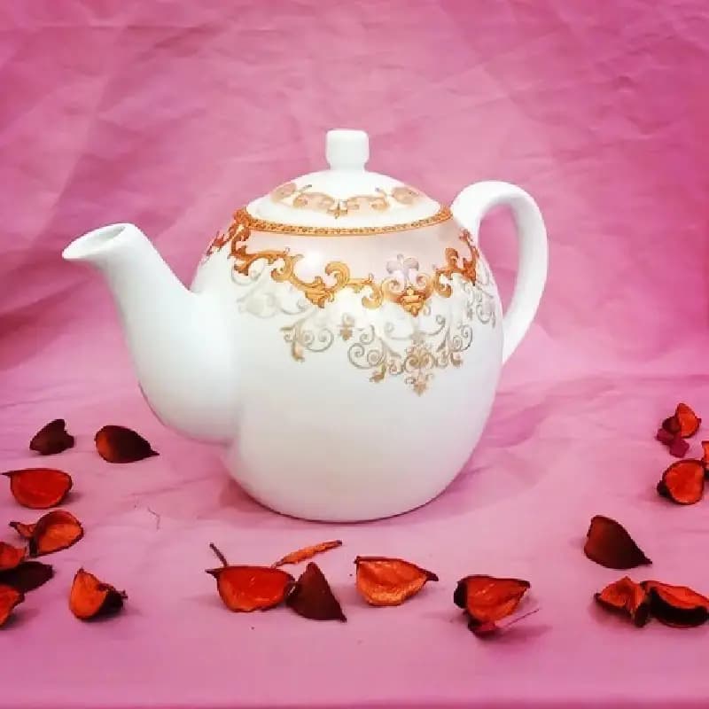 قوری چینی ۷کوب صدف