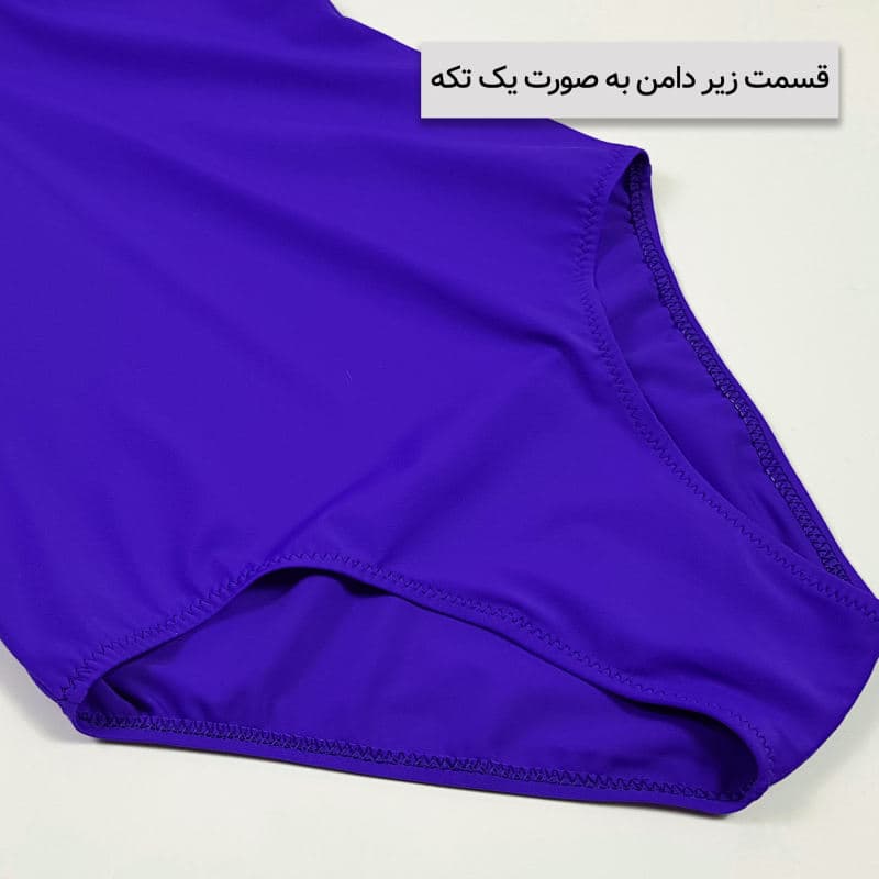 مایو زنانه فیتن فرخ زادی مدل دامن دار کد 3686-218 — تصویر ۶