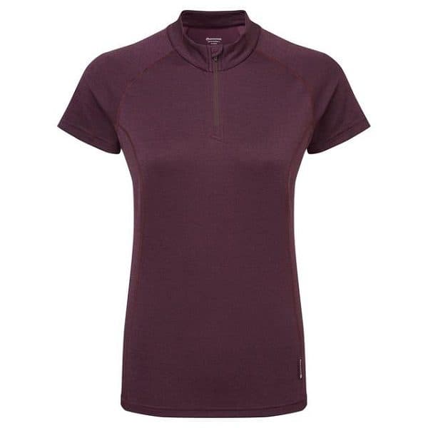 لباس زنانه تابستانه مونتین DART ZIP T-SHIRT
